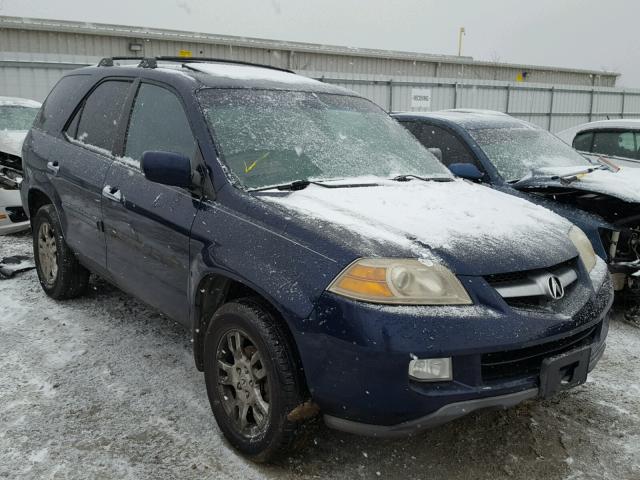 2HNYD18984H523911 - 2004 ACURA MDX TOURIN BLUE photo 1