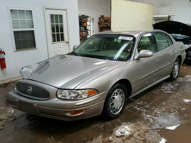 1G4HP52K944115636 - 2004 BUICK LESABRE CU TAN photo 2