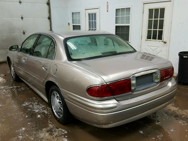 1G4HP52K944115636 - 2004 BUICK LESABRE CU TAN photo 3