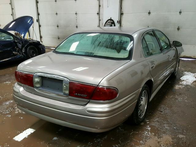 1G4HP52K944115636 - 2004 BUICK LESABRE CU TAN photo 4