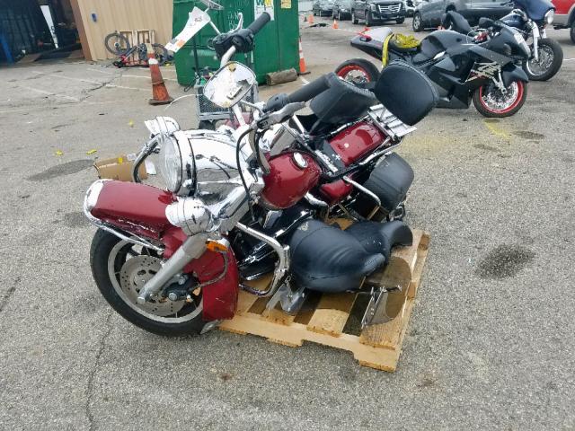 1HD1FDL15TY606025 - 1996 HARLEY-DAVIDSON FLHR RED photo 2