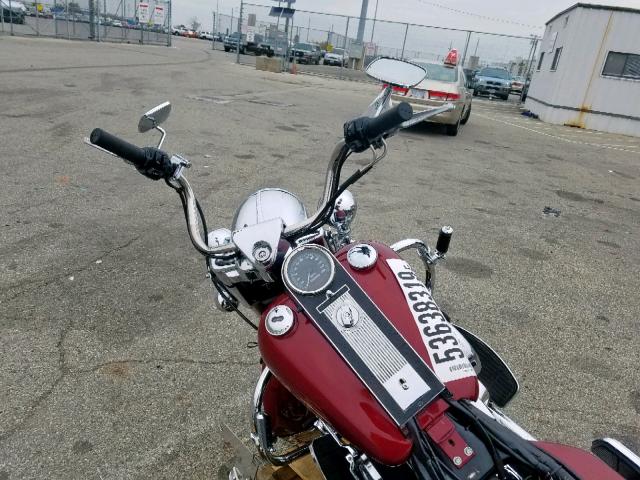 1HD1FDL15TY606025 - 1996 HARLEY-DAVIDSON FLHR RED photo 5