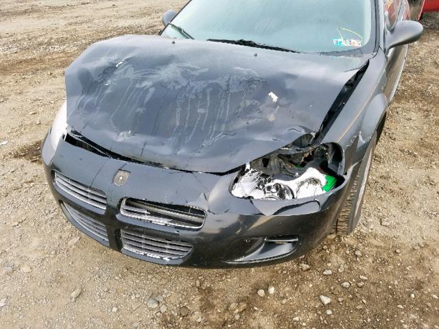 1B3EJ46UX1N716463 - 2001 DODGE STRATUS SE BLACK photo 9