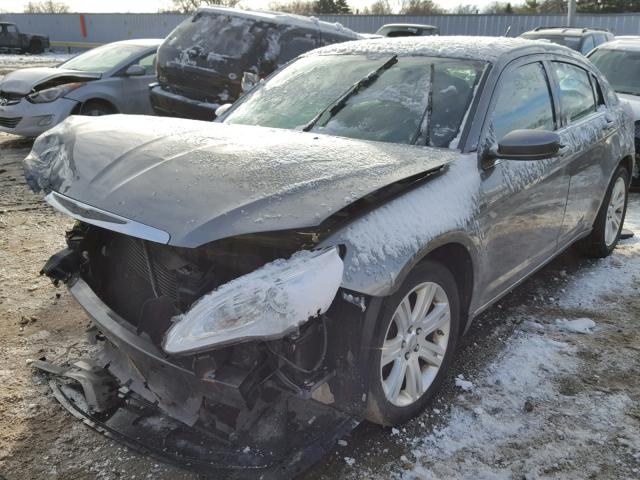 1C3BC1FG3BN612083 - 2011 CHRYSLER 200 TOURIN GRAY photo 2