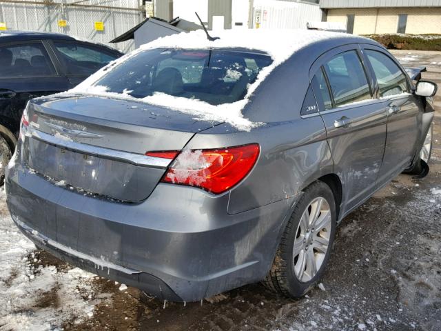 1C3BC1FG3BN612083 - 2011 CHRYSLER 200 TOURIN GRAY photo 4