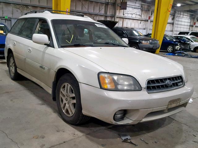 4S3BH815X47638313 - 2004 SUBARU LEGACY OUT WHITE photo 1