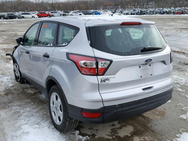 1FMCU0F71HUA27990 - 2017 FORD ESCAPE S SILVER photo 3