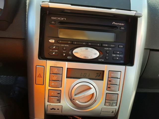 JTKDE177550017033 - 2005 TOYOTA SCION TC თეთრი ფოტო 9