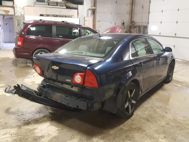 1G1ZA5E08A4133294 - 2010 CHEVROLET MALIBU LS ლურჯი ფოტო 4