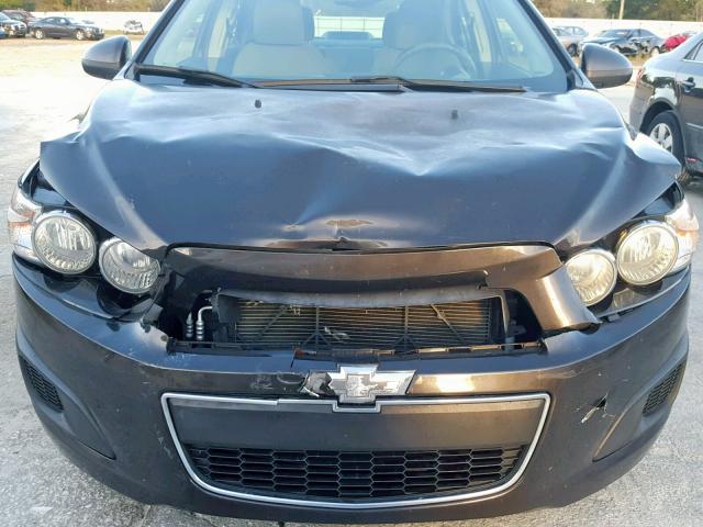 1G1JA5SH0E4114767 - 2014 CHEVROLET SONIC LS BLACK photo 9
