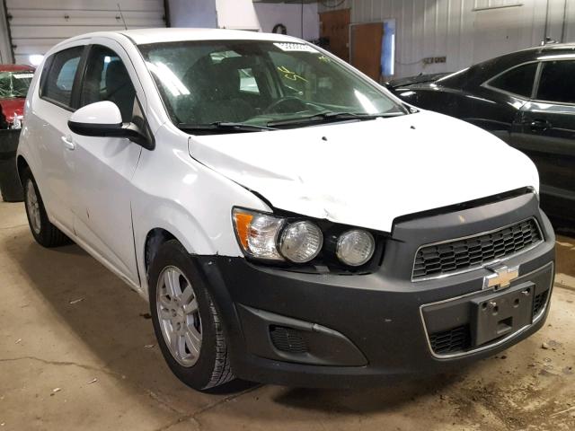 1G1JA6SH1C4161843 - 2012 CHEVROLET SONIC LS WHITE photo 1