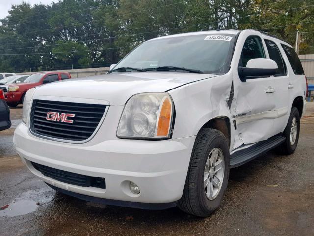 1GKFC13C08R162123 - 2008 GMC YUKON WHITE photo 2