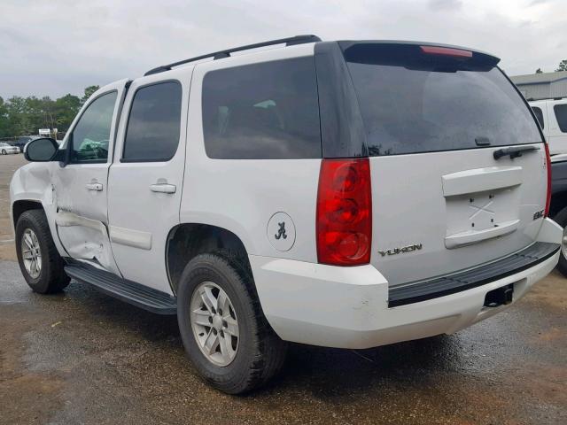 1GKFC13C08R162123 - 2008 GMC YUKON WHITE photo 3