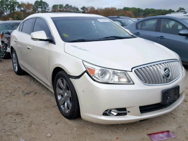 1G4GE5ED3BF381668 - 2011 BUICK LACROSSE C WHITE photo 1