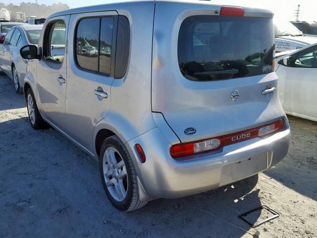 JN8AZ28R59T114570 - 2009 NISSAN CUBE BASE SILVER photo 3