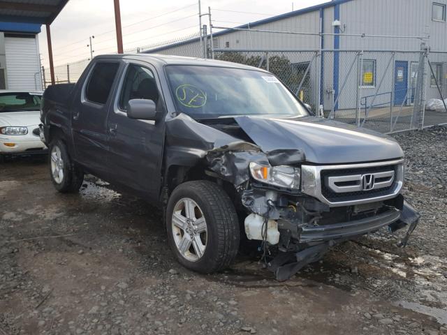 5FPYK1F57AB003199 - 2010 HONDA RIDGELINE BLUE photo 1