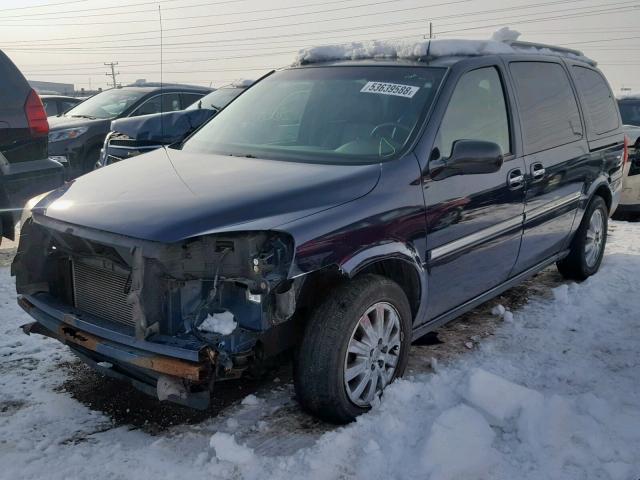 5GADV33L15D207962 - 2005 BUICK TERRAZA CX BLUE photo 2