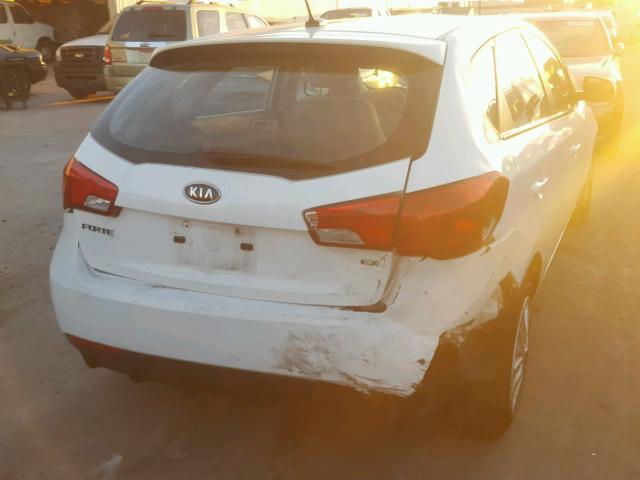 KNAFU5A26C5569032 - 2012 KIA FORTE EX WHITE photo 9