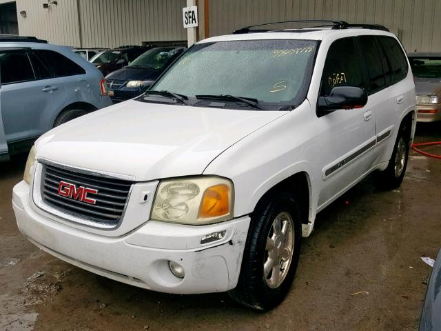 1GKDT13SX22378477 - 2002 GMC ENVOY WHITE photo 2