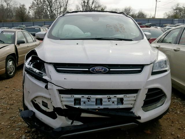 1FMCU9H92DUD04675 - 2013 FORD ESCAPE SEL WHITE photo 9