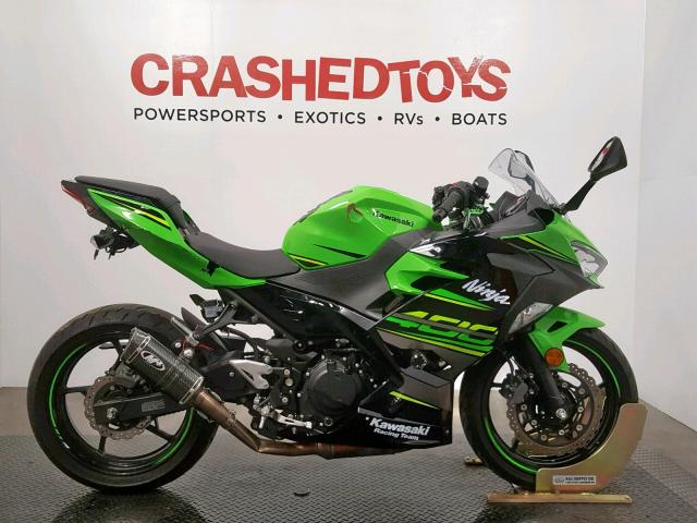 JKAEXKG12JDA05560 - 2018 KAWASAKI EX400 GREEN photo 1