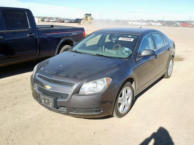 1G1ZB5E07CF296295 - 2012 CHEVROLET MALIBU LS GRAY photo 2
