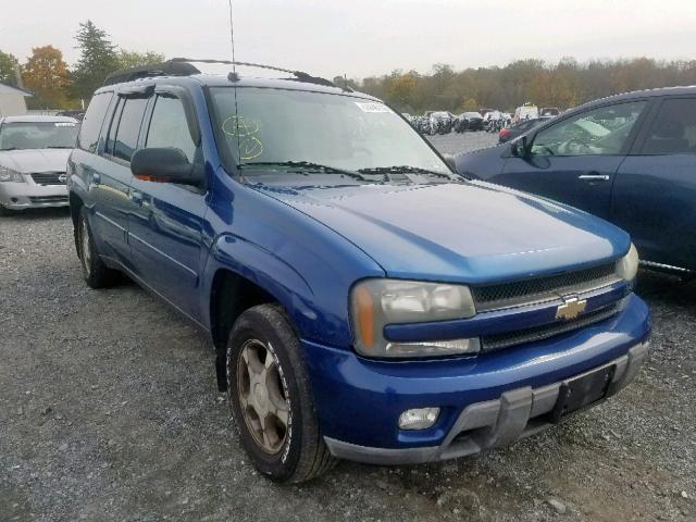 1GNET16M156185541 - 2005 CHEVROLET TRAILBLAZE BLUE photo 1