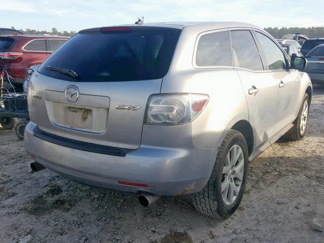 JM3ER293570161434 - 2007 MAZDA CX-7 SILVER photo 4