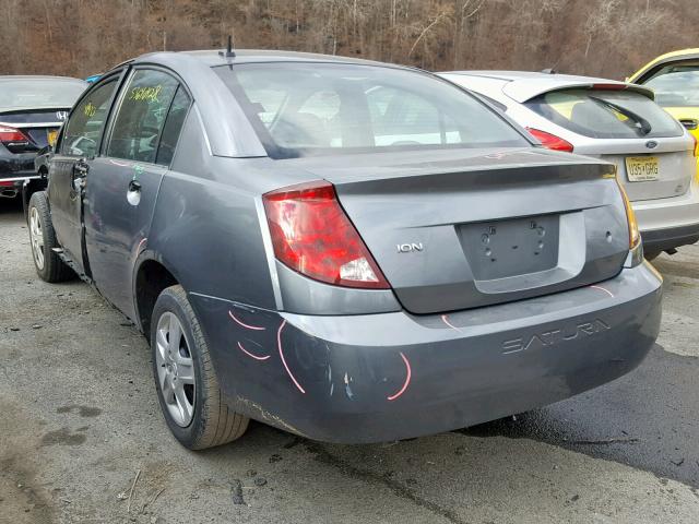1G8AJ55F06Z110301 - 2006 SATURN ION LEVEL GRAY photo 3
