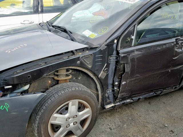 1G8AJ55F06Z110301 - 2006 SATURN ION LEVEL GRAY photo 9