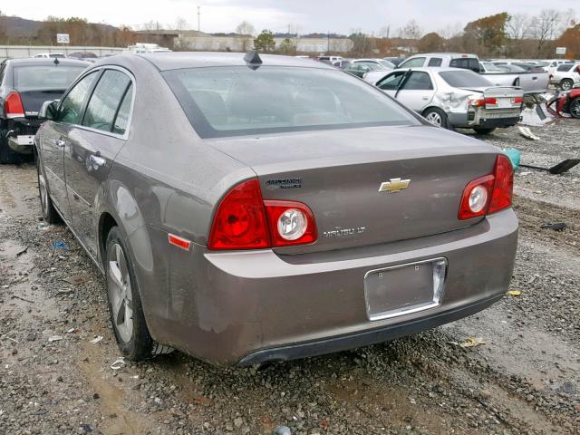 1G1ZC5E00CF234539 - 2012 CHEVROLET MALIBU 1LT ბეჟი ფოტო 3