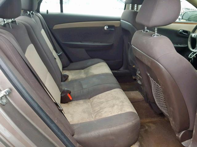 1G1ZC5E00CF234539 - 2012 CHEVROLET MALIBU 1LT ბეჟი ფოტო 6