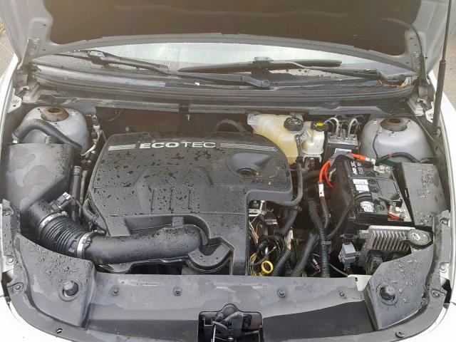 1G1ZH57B894271374 - 2009 CHEVROLET MALIBU 1LT SILVER photo 7