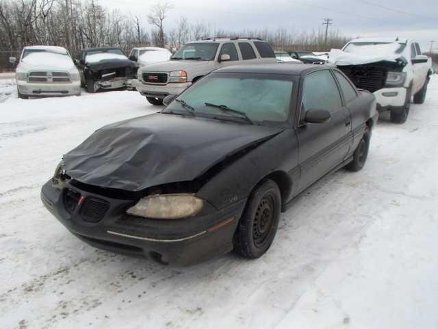 1G2NE12M4WC733936 - 1998 PONTIAC GRAND AM S BLACK photo 2