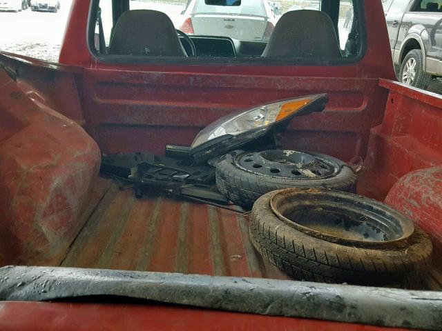 4F4CR12AXRTM29907 - 1994 MAZDA B2300 RED photo 6