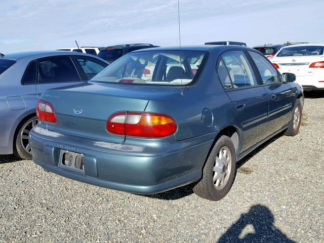 1G1NE52M7W6148147 - 1998 CHEVROLET MALIBU LS GREEN photo 4