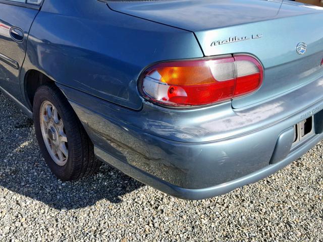 1G1NE52M7W6148147 - 1998 CHEVROLET MALIBU LS GREEN photo 9