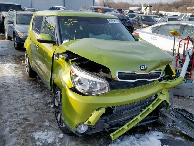 KNDJX3A50F7791724 - 2015 KIA SOUL ! GREEN photo 1