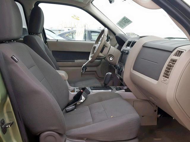 1FMCU49349KA78980 - 2009 FORD ESCAPE HYB GRAY photo 5