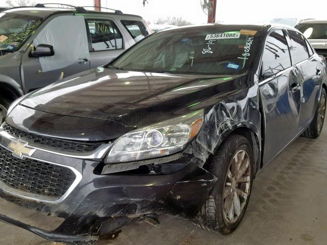 1G11H5SL9EF272223 - 2014 CHEVROLET MALIBU LTZ BLACK photo 9