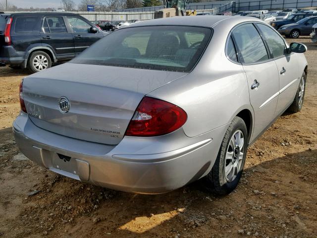 2G4WC582971202950 - 2007 BUICK LACROSSE C SILVER photo 4