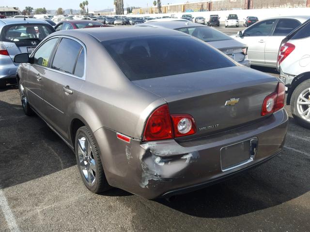 1G1ZC5EB1AF154648 - 2010 CHEVROLET MALIBU 1LT CHARCOAL photo 3