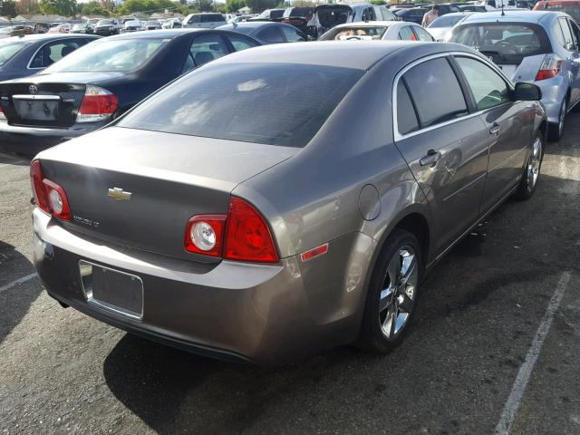 1G1ZC5EB1AF154648 - 2010 CHEVROLET MALIBU 1LT CHARCOAL photo 4