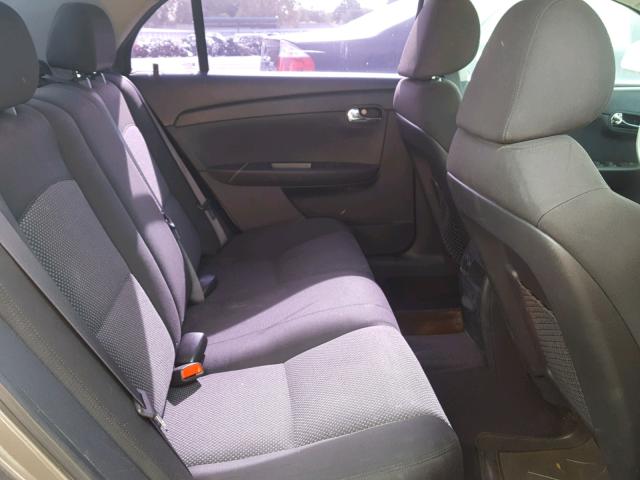 1G1ZC5EB1AF154648 - 2010 CHEVROLET MALIBU 1LT CHARCOAL photo 6