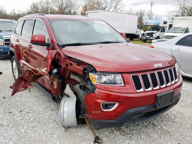 1C4RJFAGXEC407154 - 2014 JEEP GRAND CHER RED photo 1