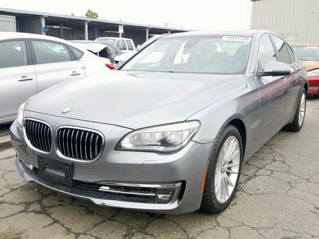 WBAYB6C55DD223508 - 2013 BMW 750I XDRIV CHARCOAL photo 2