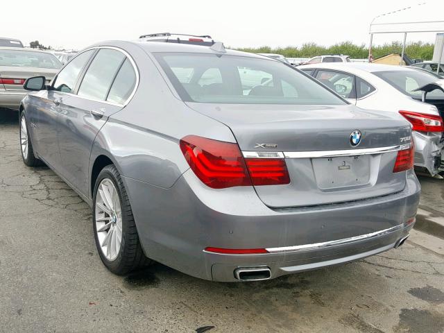 WBAYB6C55DD223508 - 2013 BMW 750I XDRIV CHARCOAL photo 3