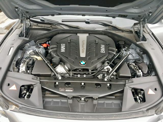 WBAYB6C55DD223508 - 2013 BMW 750I XDRIV CHARCOAL photo 7