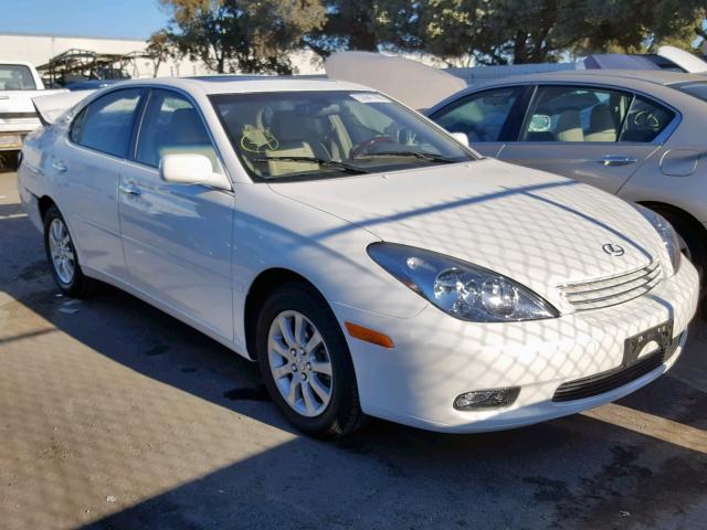 JTHBA30G245051172 - 2004 LEXUS ES 330 WHITE photo 1