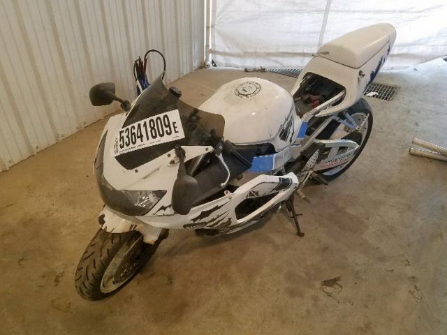 JH2SC4426YM000342 - 2000 HONDA CBR929 RR WHITE photo 2